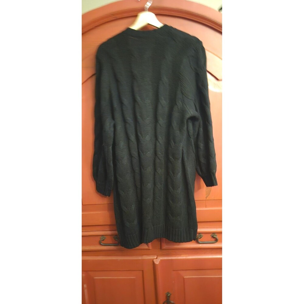 torrid Black Open-Front Cardigan - Picture 5 of 6